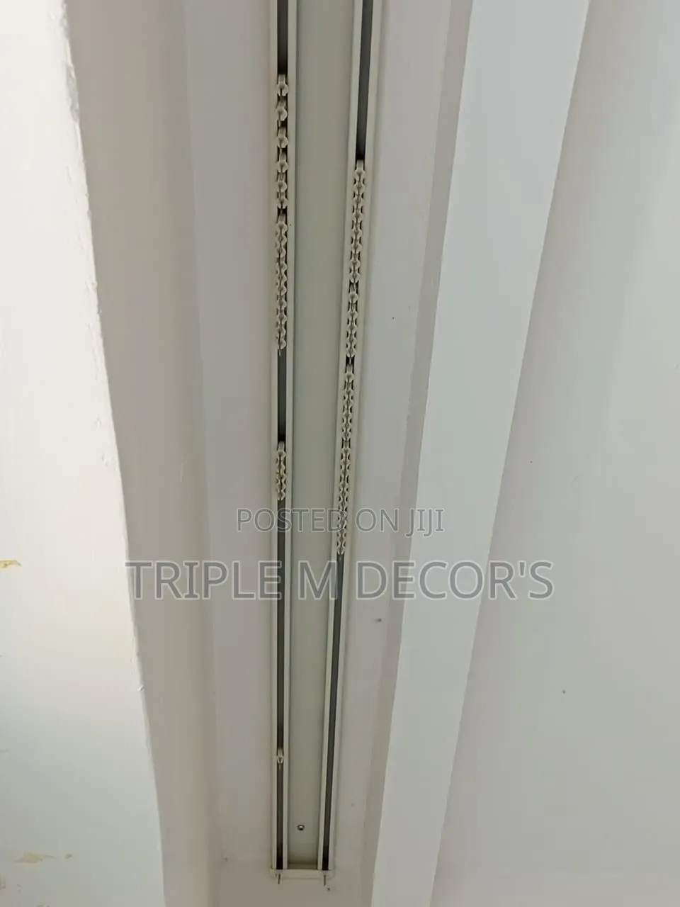 Durable Metallic Double Aluminium Curtain Rail