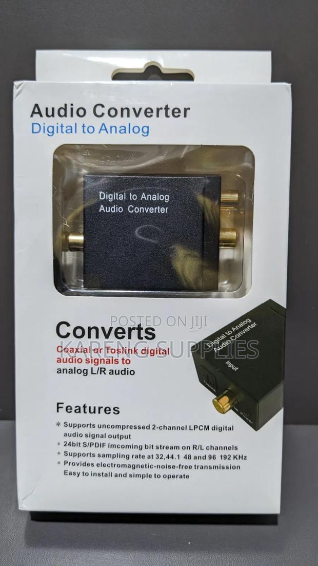 Digital To Analog Audio Converter