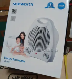 Starworth Electric Fan Heater 2000w – Fast Efficient Room Heating