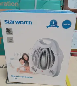 Starworth 2000w Electric Room Heater – Safe, Powerful Compact