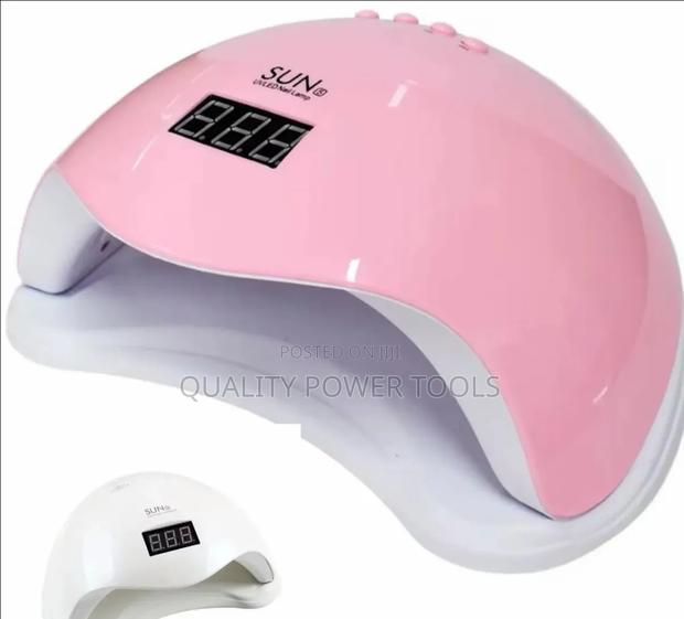 Sun5 48w Uv/Led Nail Lamp With a Digital Timer Display and Automatic