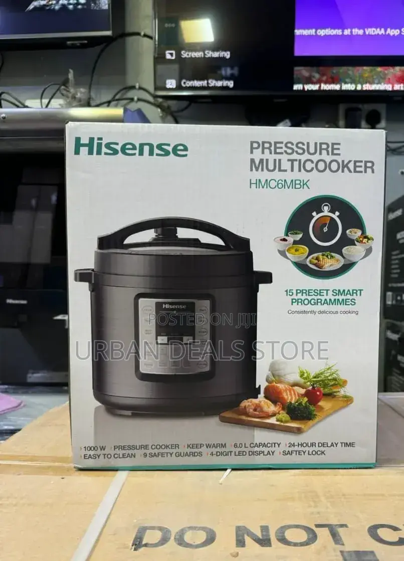 Cook Smarter With the Hisense 6l 6-in-1 Multi Cooker!