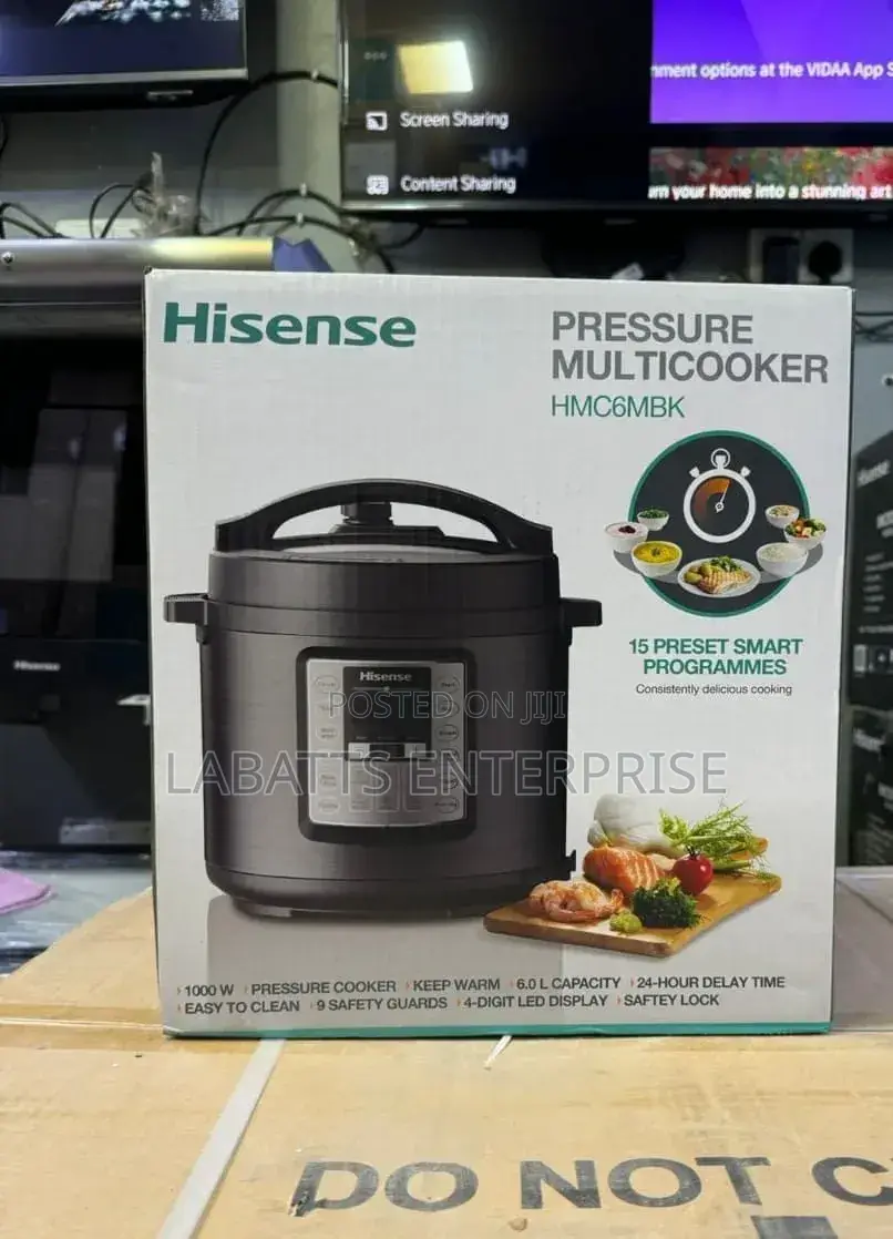 Cook Smarter With the Hisense 6l 6-in-1 Multi Cooker!