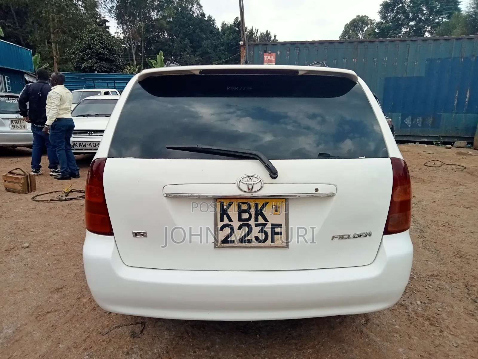 Toyota Corolla Fielder 2004 White