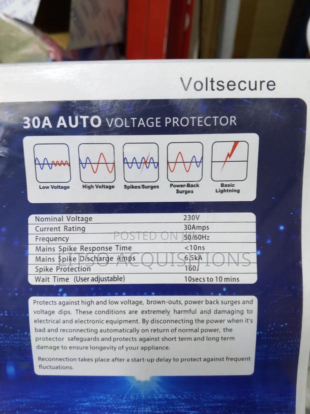 Europlus+ 30a Auto Voltage Protector – Direct Wired | 5-Year Warranty - thumbnail 4