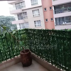 Artificial Leafy Balcony Fence