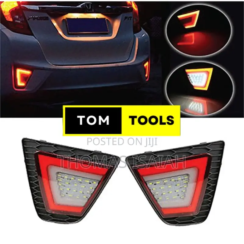 Honda Fit 2014 - 2016 Rear Bumper Led Brake, Signal and Reverse Light