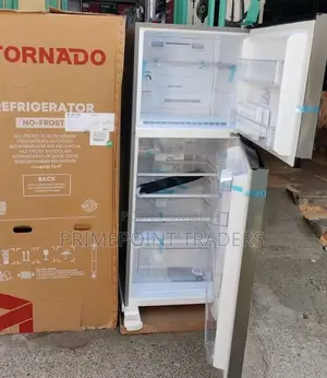*Tornado Fridge No Frost 304l,Spacious 304l Capacity Enjoy