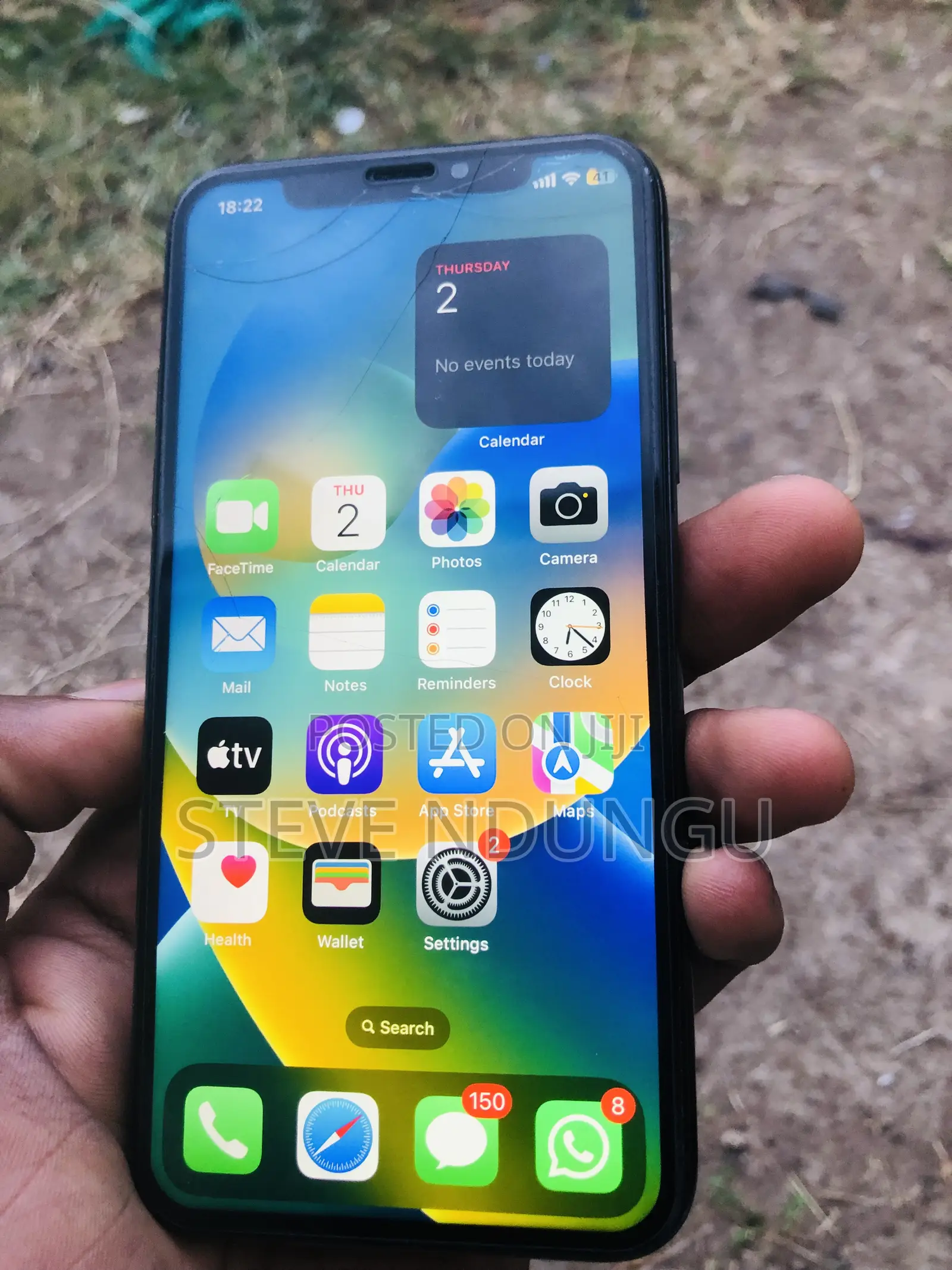 Apple iPhone X 256 GB Black