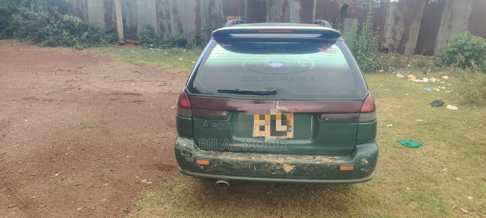 Subaru Legacy L 4WD Station Wagon 1998 Green