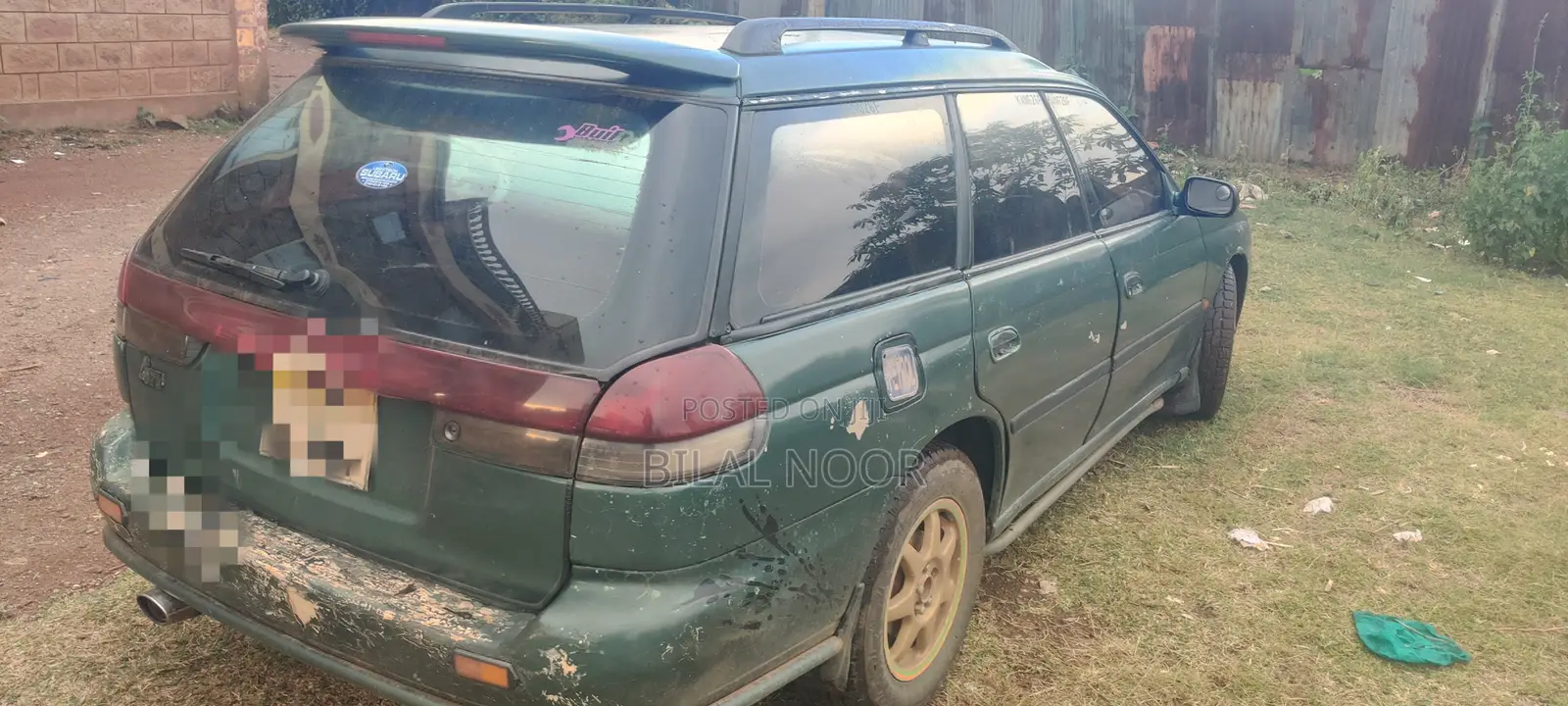 Subaru Legacy L 4WD Station Wagon 1998 Green