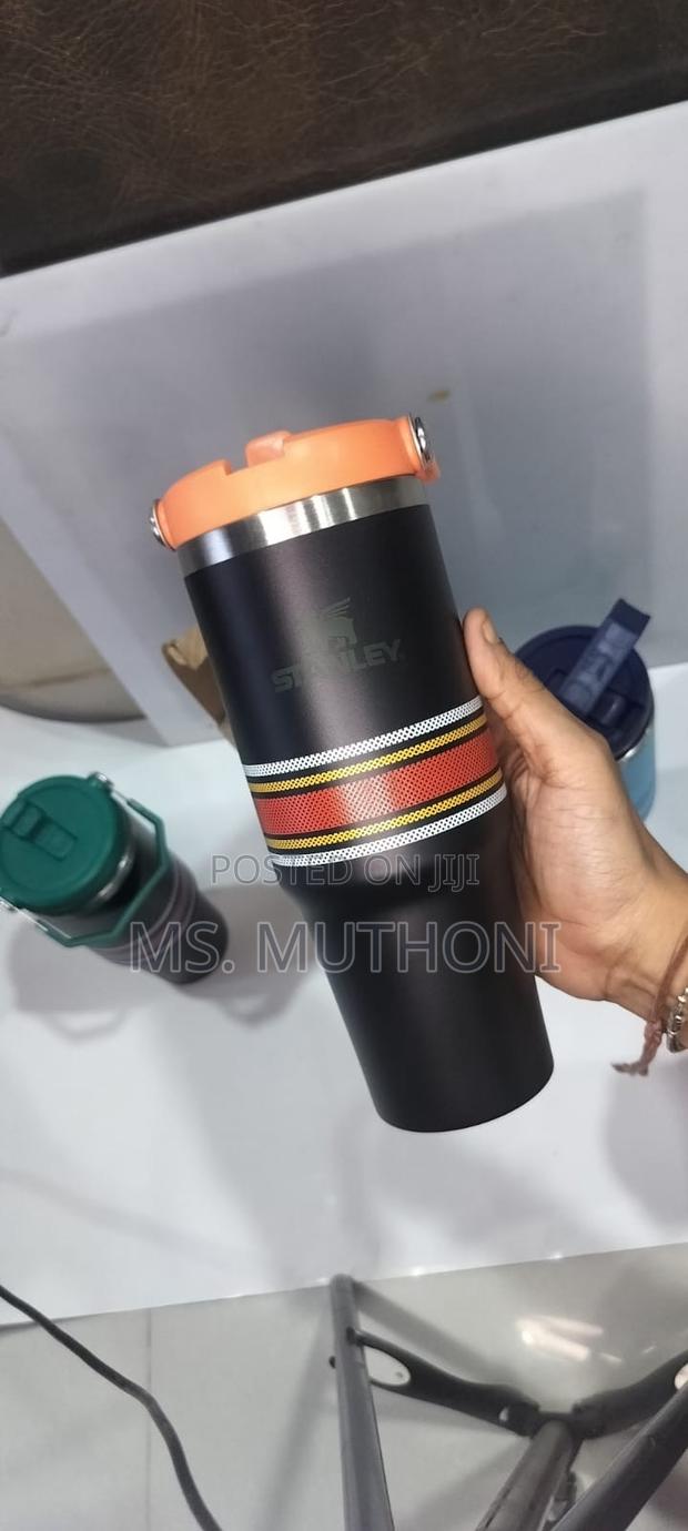 900 Ml Stanley Iceflow Flip Straw Tumblers Ft Multicolor Varsity - thumbnail 4
