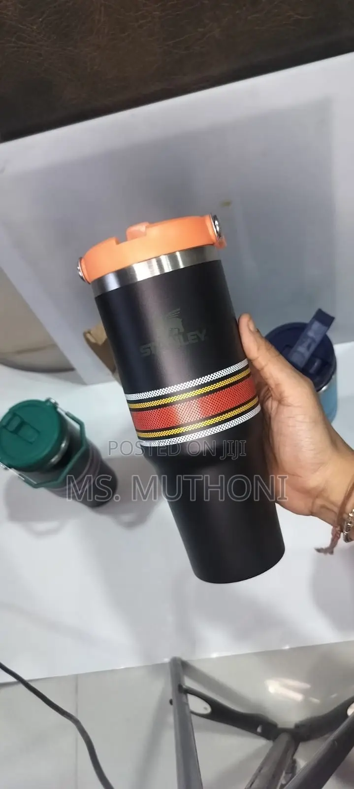 900 Ml Stanley Iceflow Flip Straw Tumblers Ft Multicolor Varsity