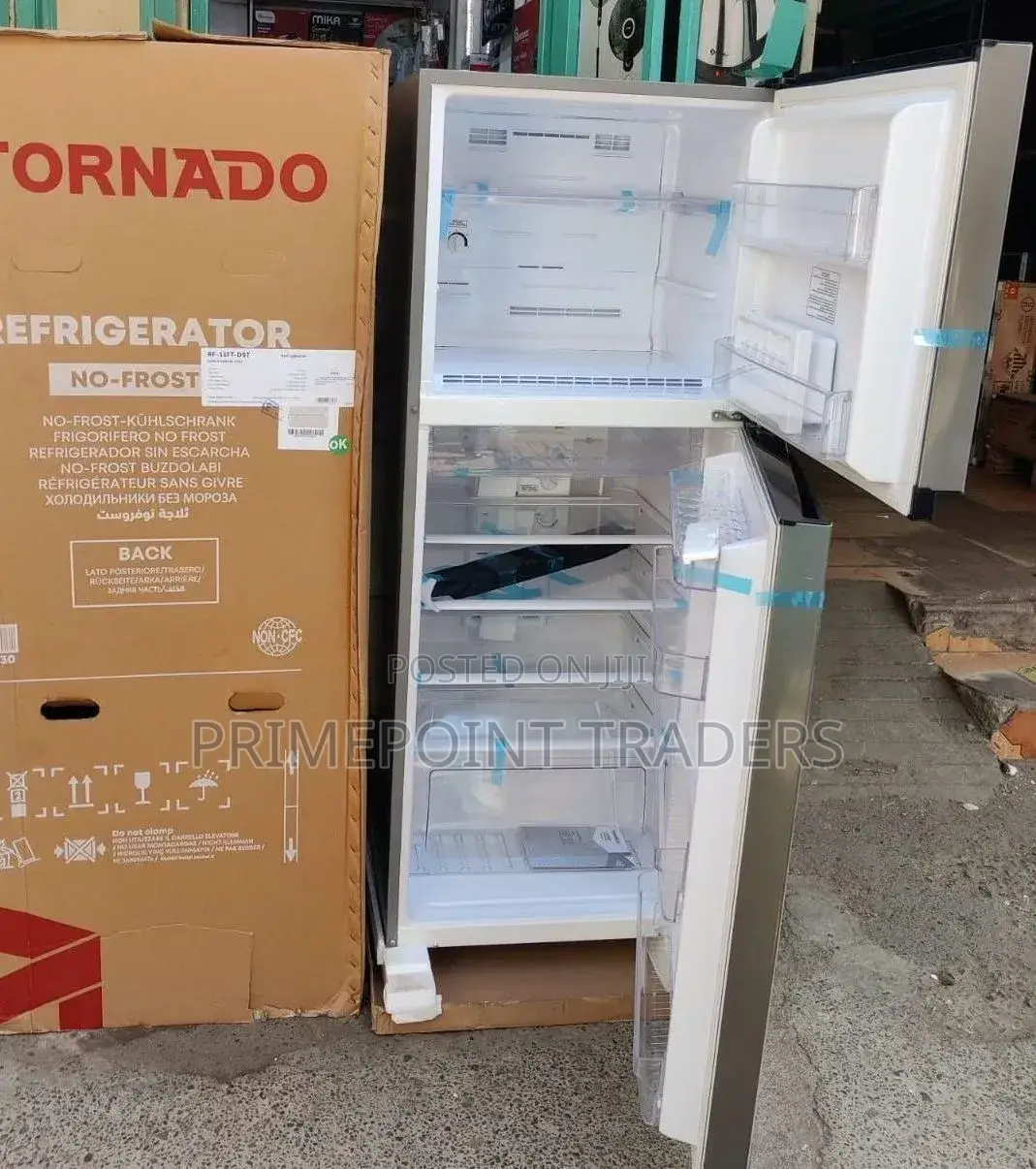 *Tornado Fridge No Frost 304l Capacity