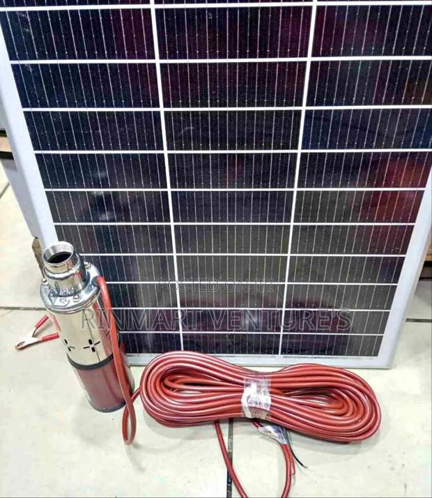 Solar Water Pump Submersible/Solar Panel 300w Combo
