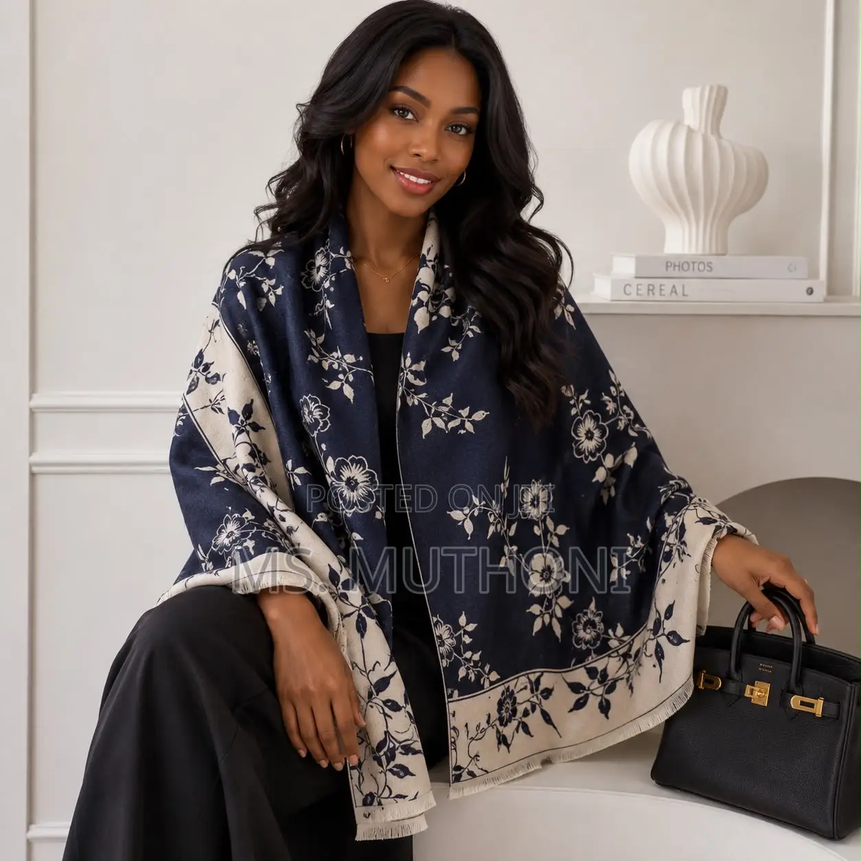 Beautiful Warm Vibrant Prints Cashmere Scarfs