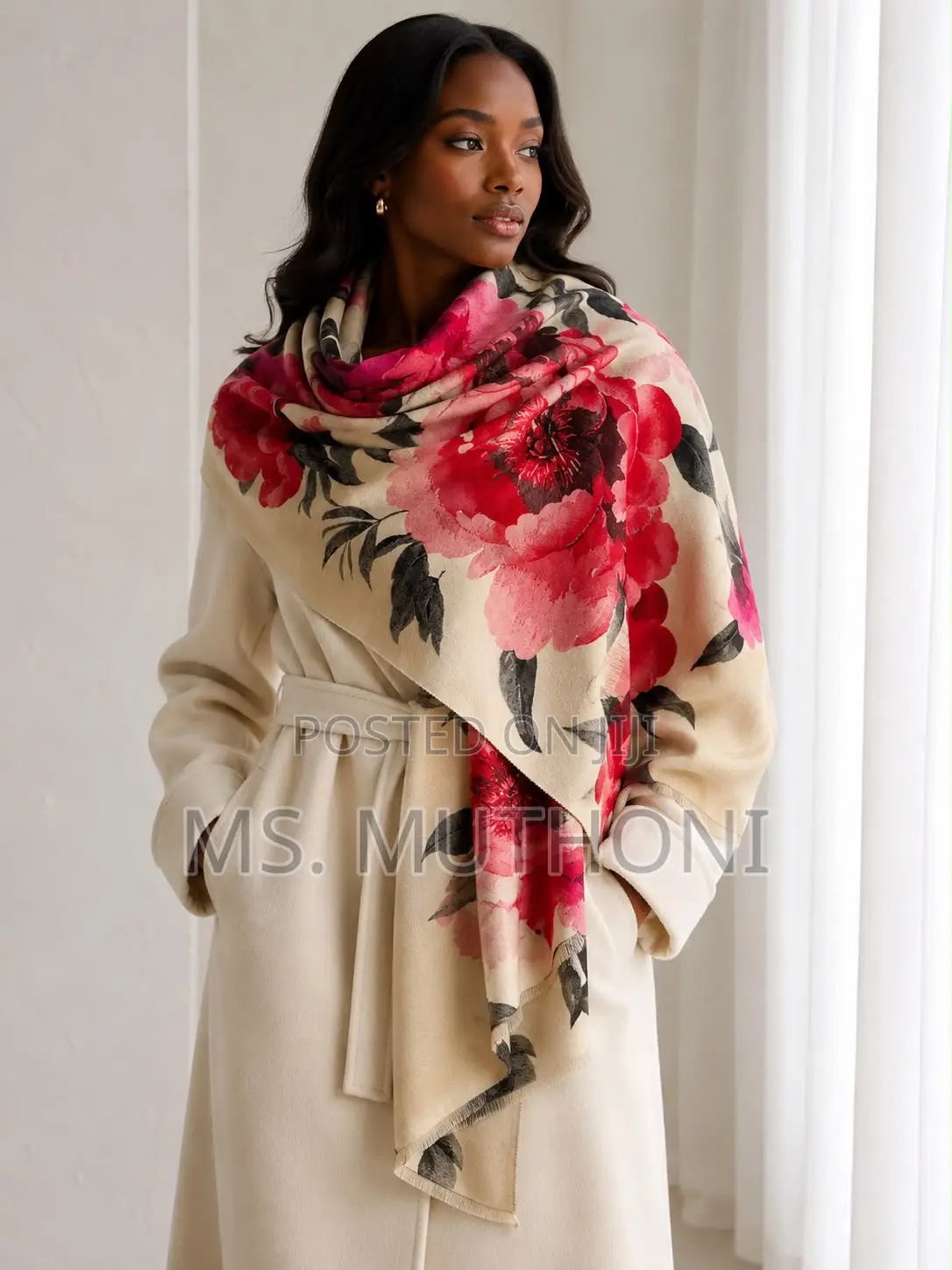 Beautiful Warm Vibrant Prints Cashmere Scarfs