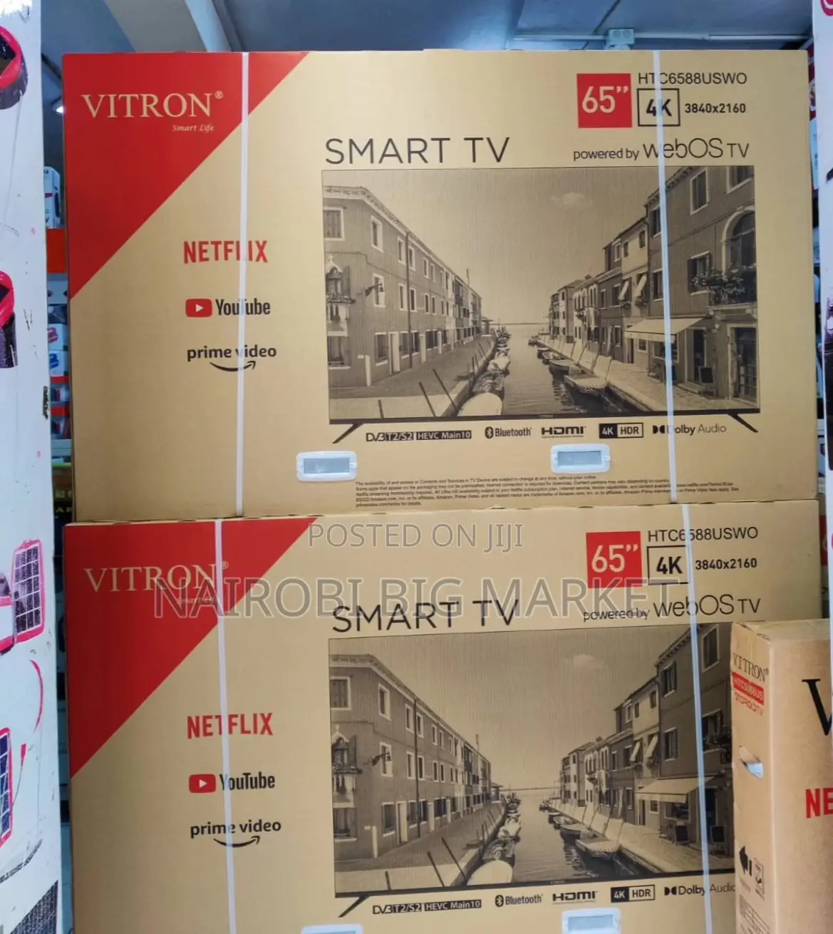 Vitron 65”inches Smart Tv