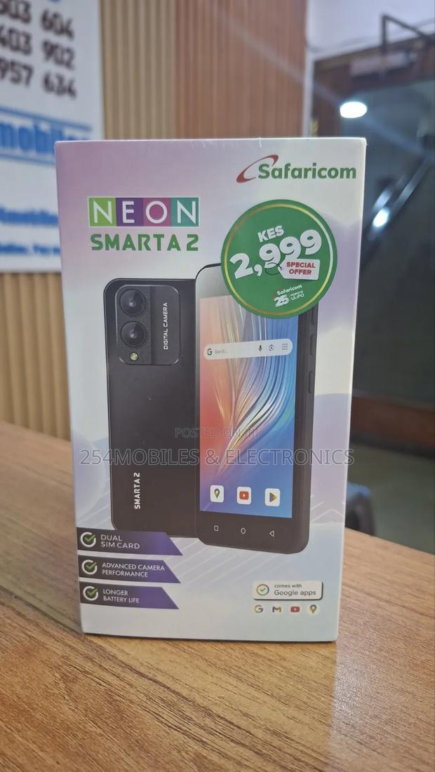 New Safaricom Neon Ray Pro 16 GB Black - thumbnail 5