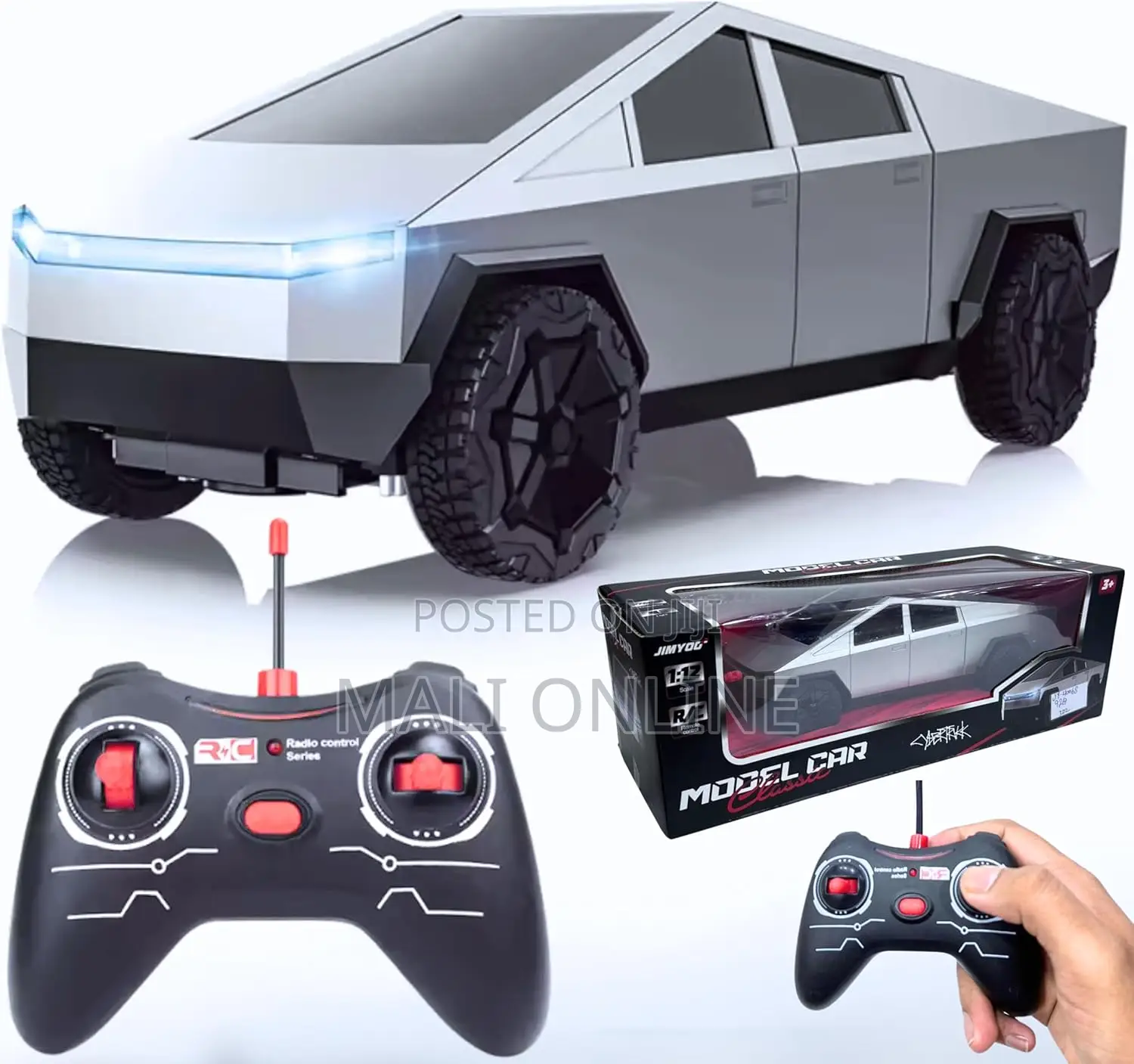 Tesla Cybertruck Rc Car Remote Control Truck Rechargeable Electric Toy