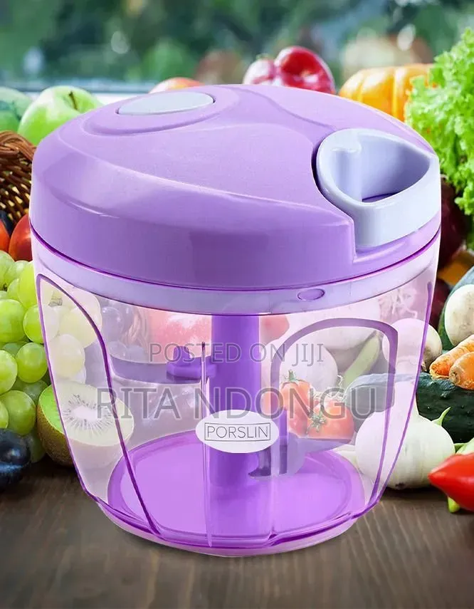 Brand New Manual Push Vegetable Chopper – Multi-function Kitchen