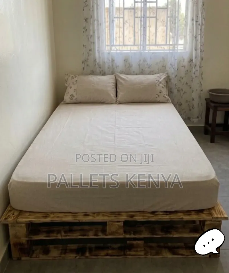 Affordable 4×6pallet Bed – Quality Wood Finish