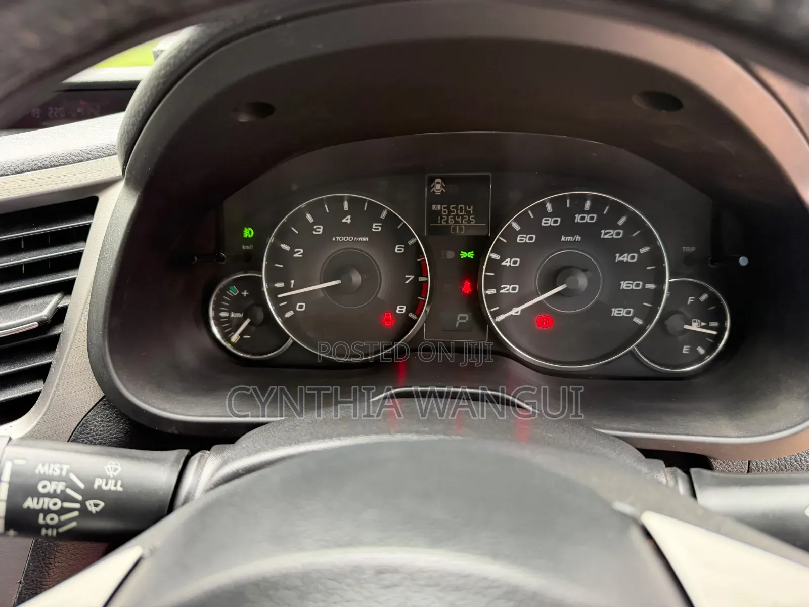Subaru Outback 2011 Black