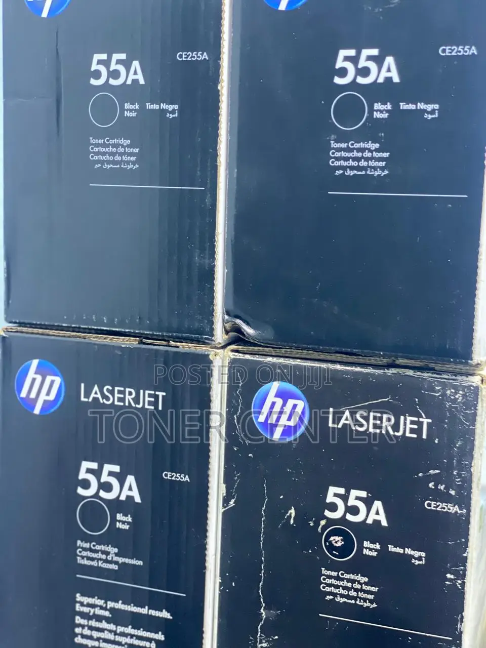 Genuine Hp 55a (Ce255a) Black