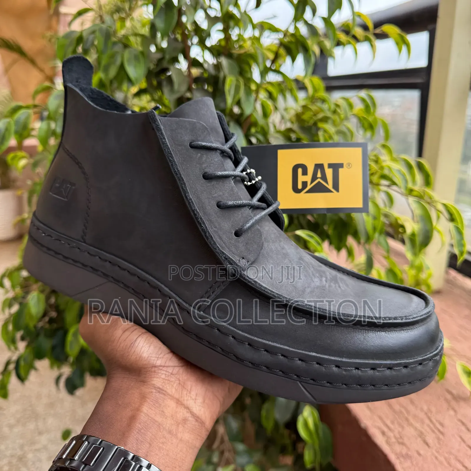 High Quality Caterpillar Leather Gents Boots