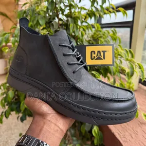 High Quality Caterpillar Leather Gents Boots