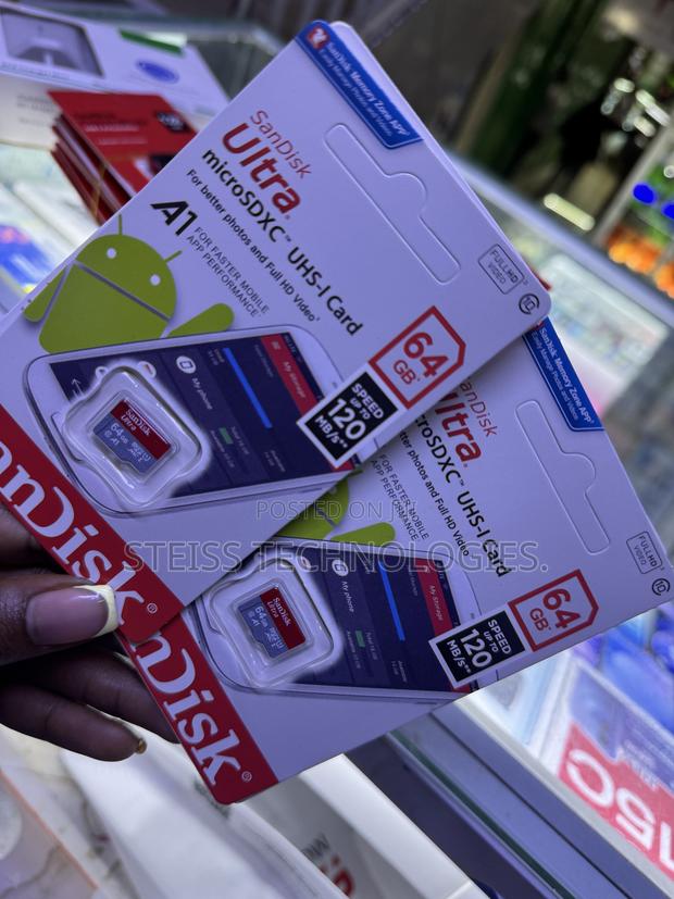 64gb Sandisk Memory Cards - thumbnail 3