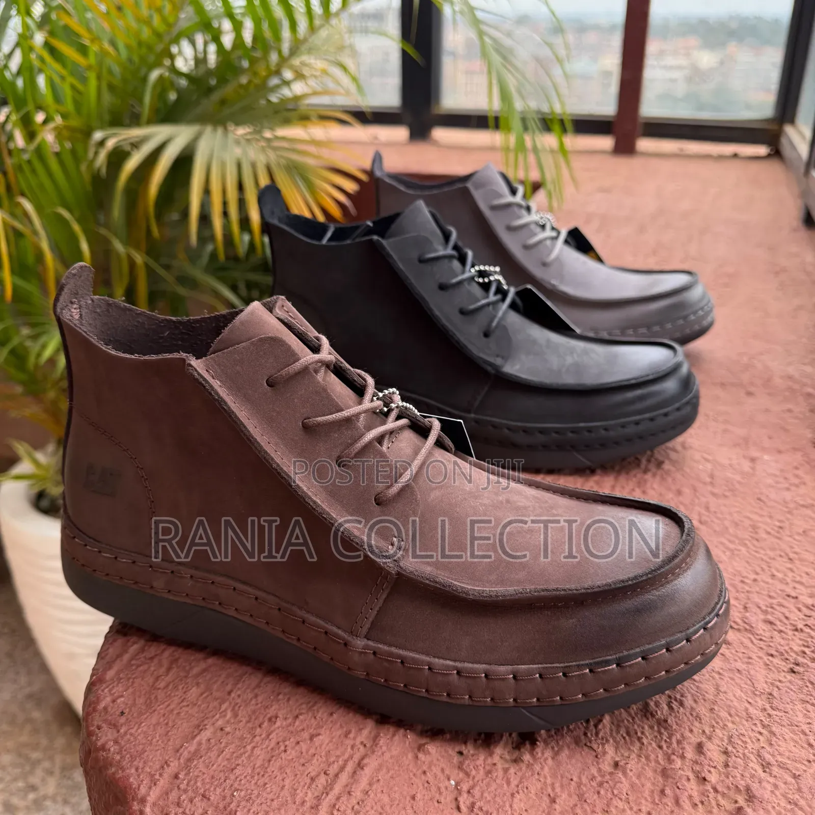High Quality Caterpillar Leather Gents Boots