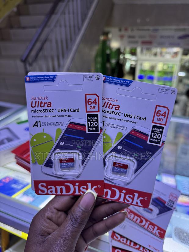 64gb Sandisk Memory Cards - thumbnail 5