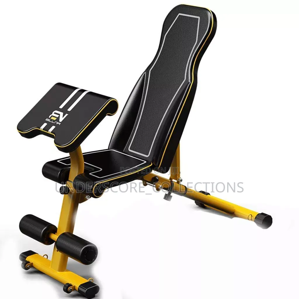 Yellow Structural Weight Bench