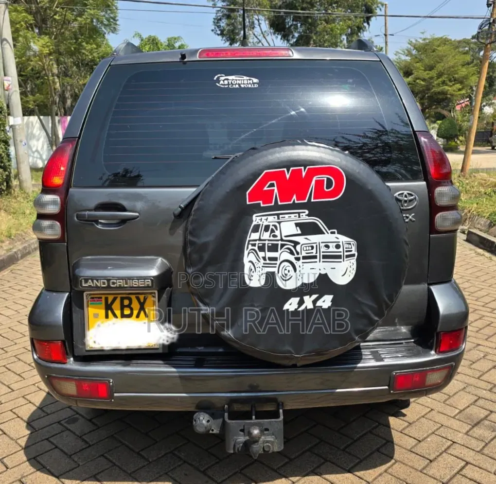 Toyota Land Cruiser Prado 2008 Gray