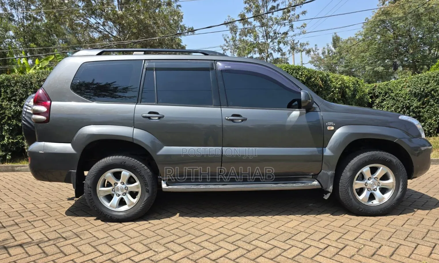 Toyota Land Cruiser Prado 2008 Gray