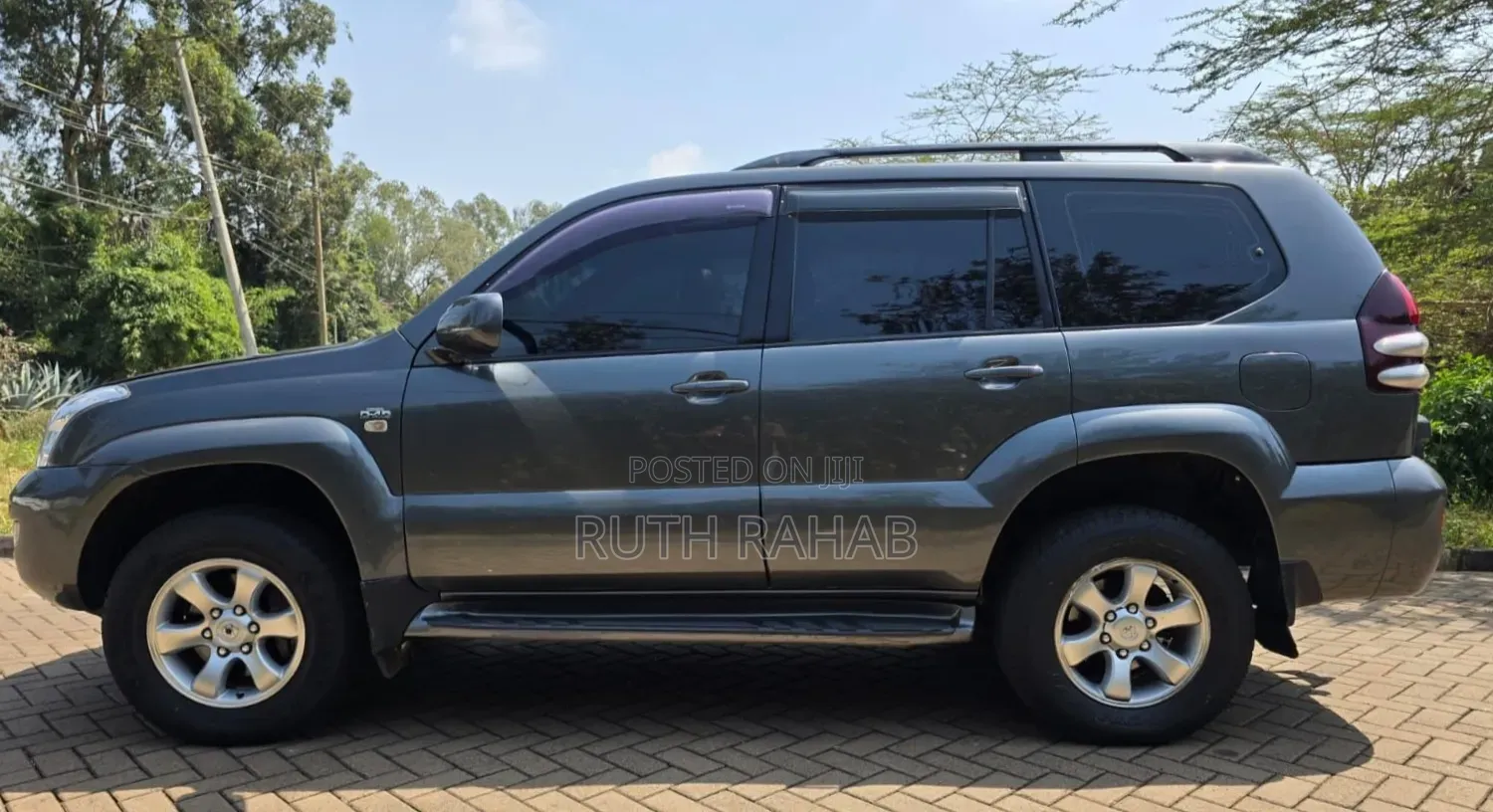 Toyota Land Cruiser Prado 2008 Gray