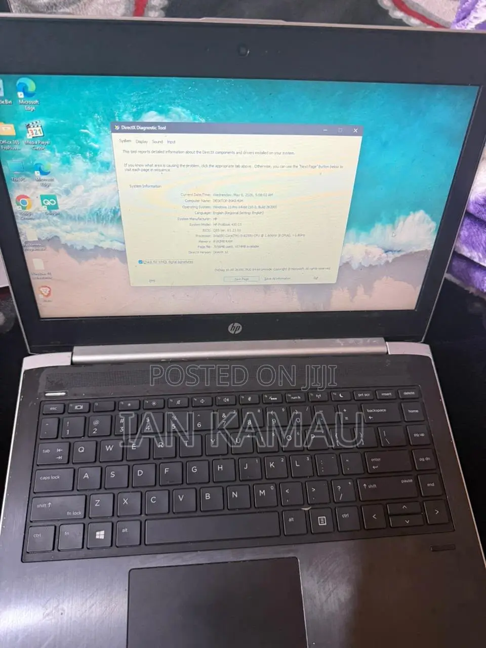 Laptop HP 430 G5 8GB Intel Core i5 SSD 256GB