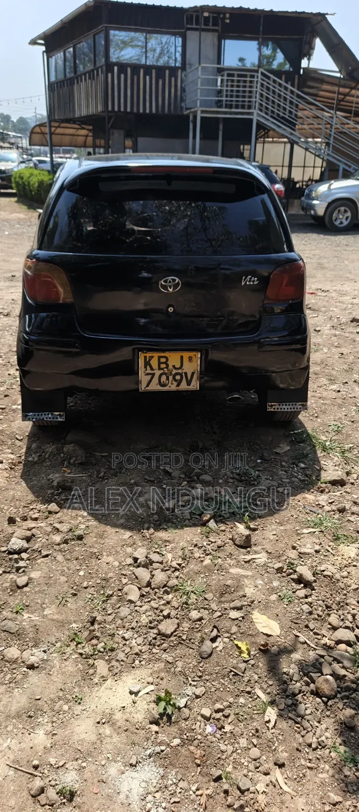 Toyota Vitz 2004 Black