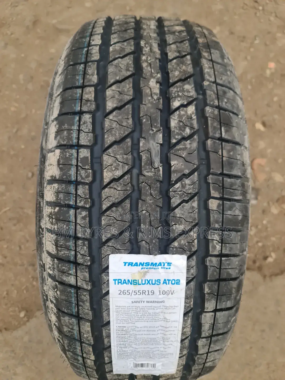 265 /55 R19 Transmate Tires