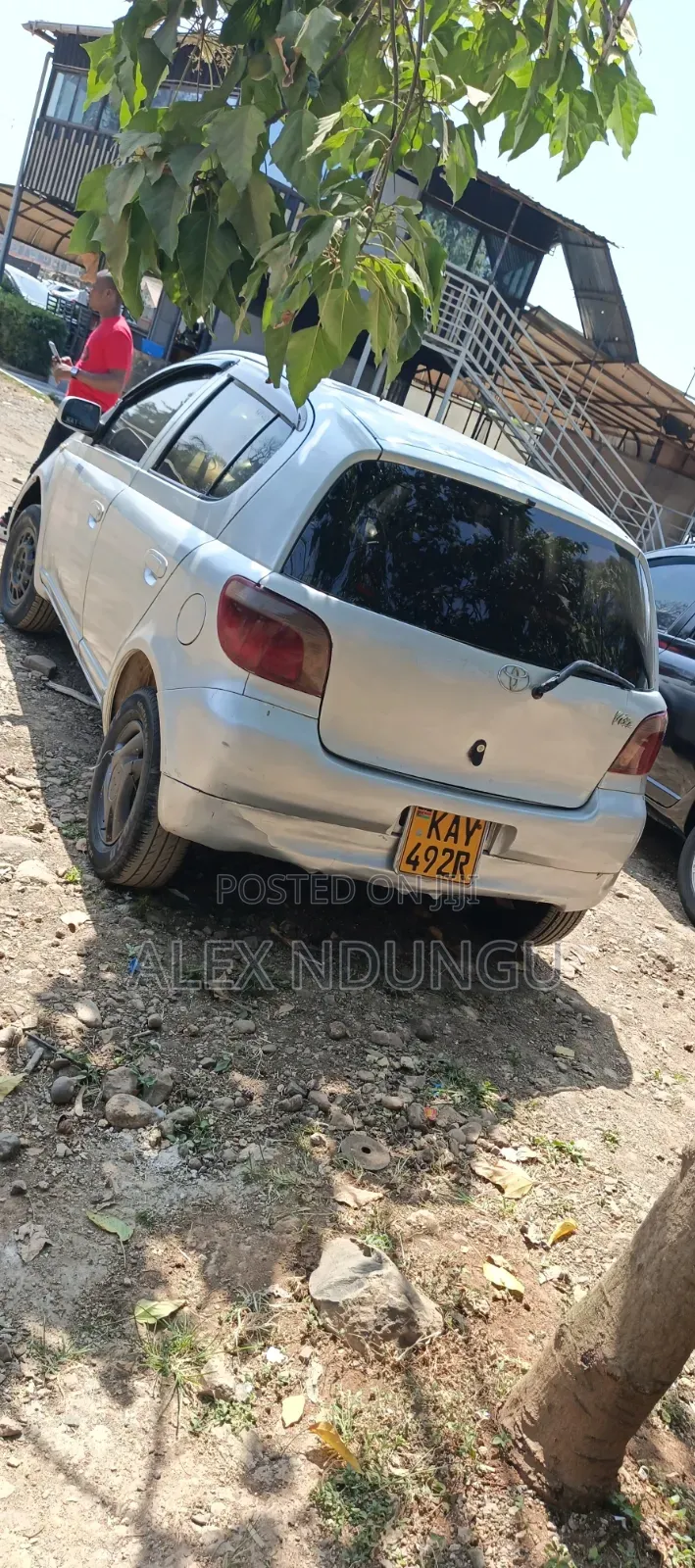 Toyota Vitz 2001 Silver