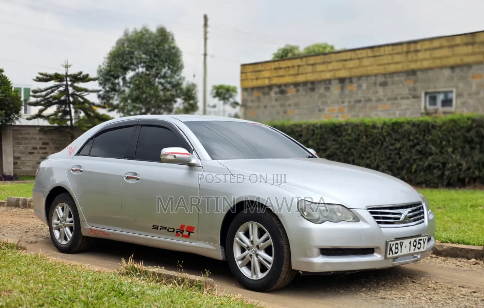 Toyota Mark X 2007 Silver