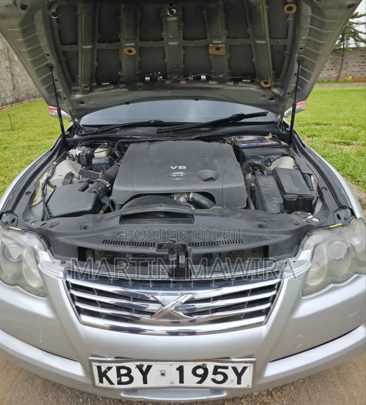 Toyota Mark X 2007 Silver
