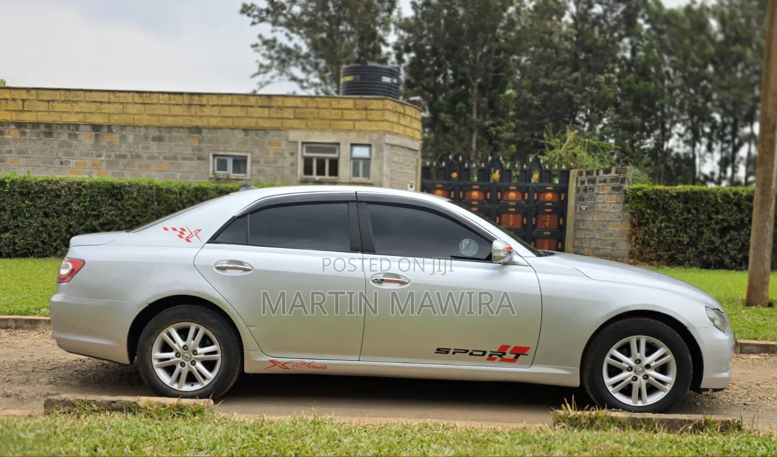 Toyota Mark X 2007 Silver