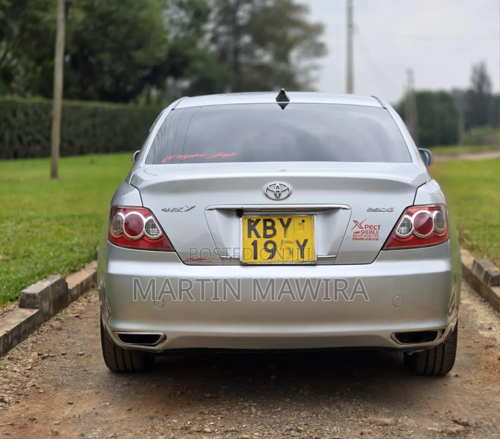 Toyota Mark X 2007 Silver
