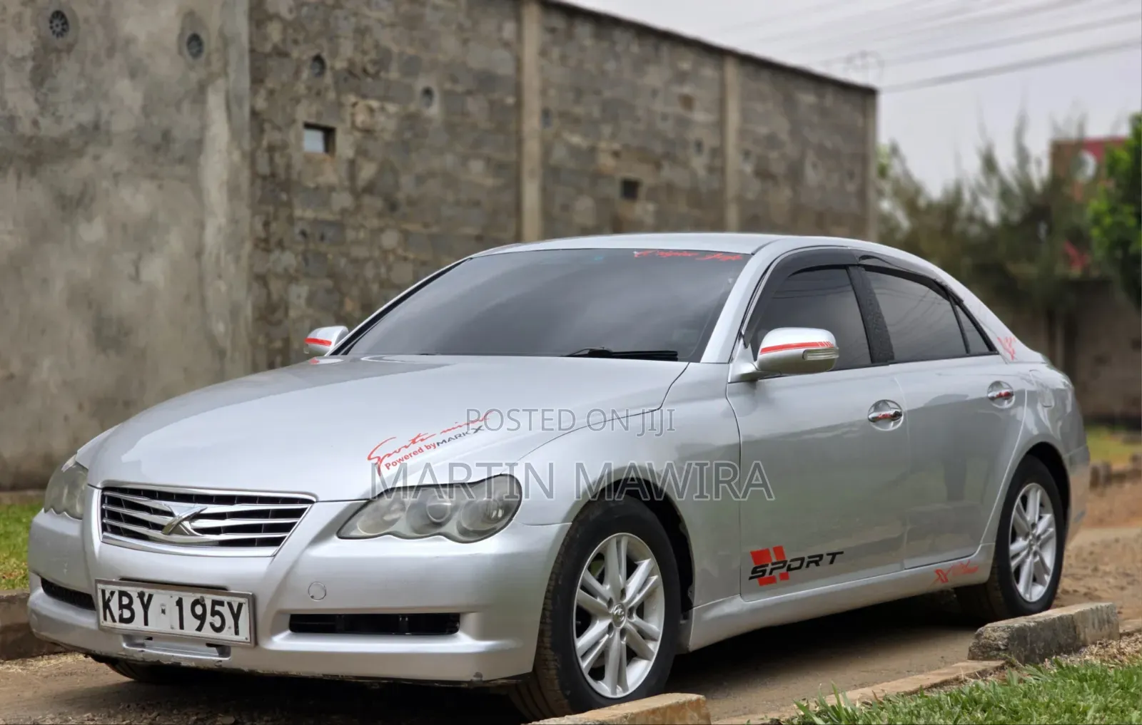 Toyota Mark X 2007 Silver