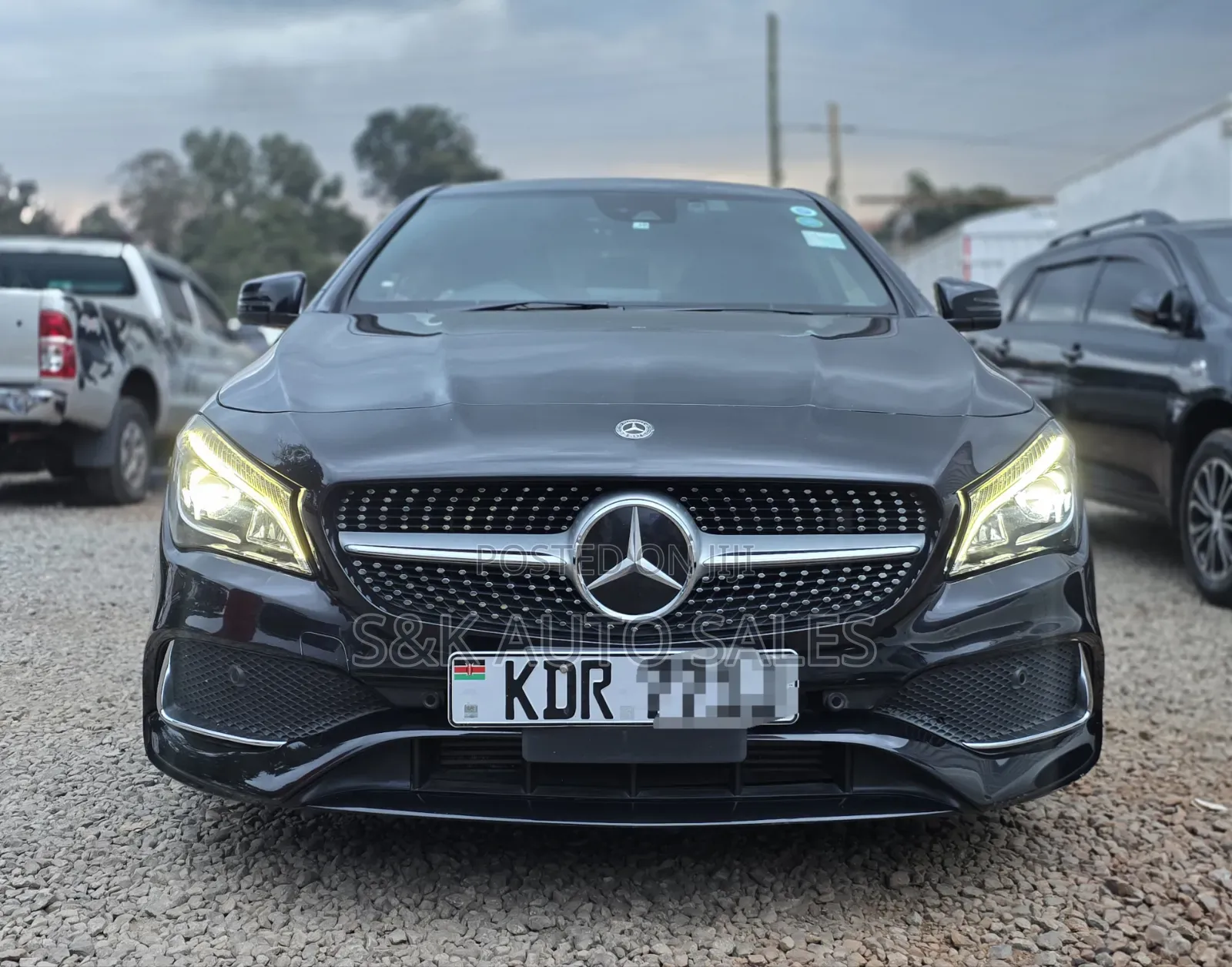 Mercedes-Benz CLA-Class 2017 Black