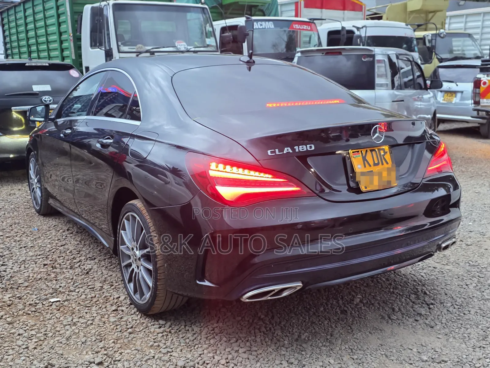 Mercedes-Benz CLA-Class 2017 Black