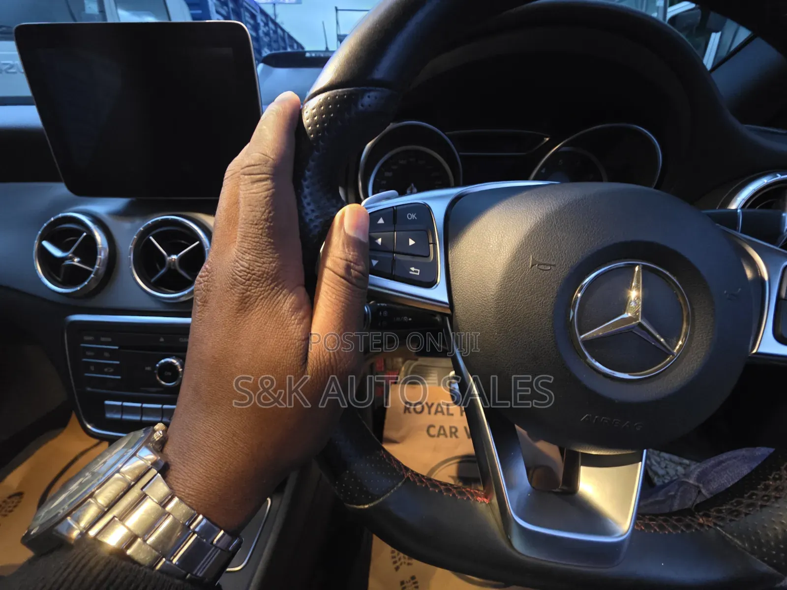 Mercedes-Benz CLA-Class 2017 Black