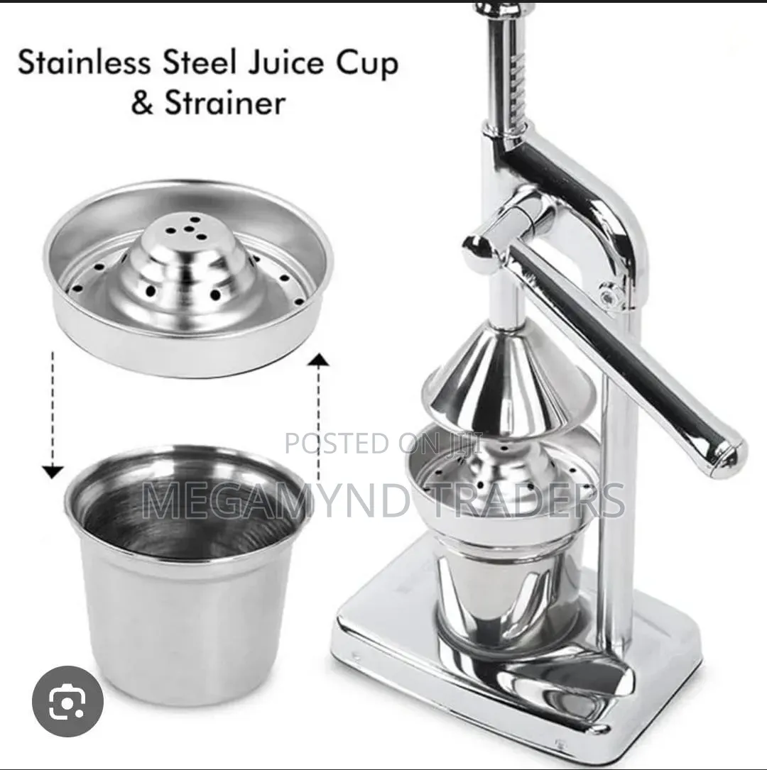 Hand Press Manual Juicer Maker Stainless
